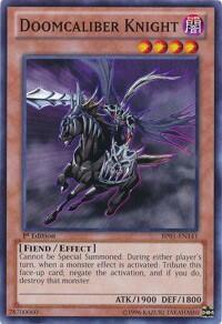 Doomcaliber Knight - Battle Pack: Epic Dawn (BP01) #BP01-EN141 - Common / Short Print YuGiOh Trading Card