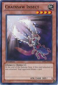 Chainsaw Insect - Battle Pack: Epic Dawn (BP01) #BP01-EN142 - Common / Short Print YuGiOh Trading Card
