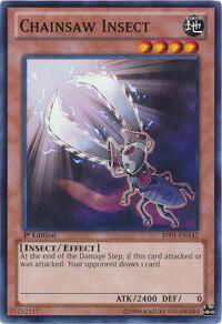Chainsaw Insect - Battle Pack: Epic Dawn (BP01) #BP01-EN142 - Common / Short Print YuGiOh Trading Card