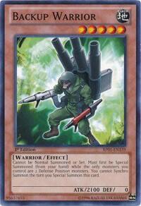 Backup Warrior - Battle Pack: Epic Dawn (BP01) #BP01-EN159 - Common / Short Print YuGiOh Trading Card