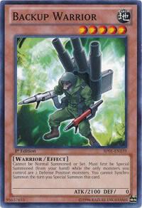 Backup Warrior - Battle Pack: Epic Dawn YuGiOh trading card