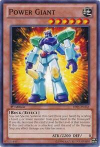 Power Giant - Battle Pack: Epic Dawn (BP01) #BP01-EN161 - Common / Short Print YuGiOh Trading Card