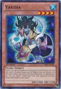 Yaksha - Battle Pack: Epic Dawn (BP01) #BP01-EN163 - Common / Short Print YuGiOh Trading Card