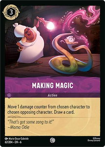 Making Magic - Azurite Sea (6) #62/204 - Common Disney Lorcana Trading Card