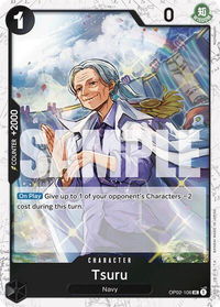 Tsuru (Jolly Roger Foil) - Premium Booster -The Best- (PRB-01) #OP02-106 - Uncommon One Piece Trading Card