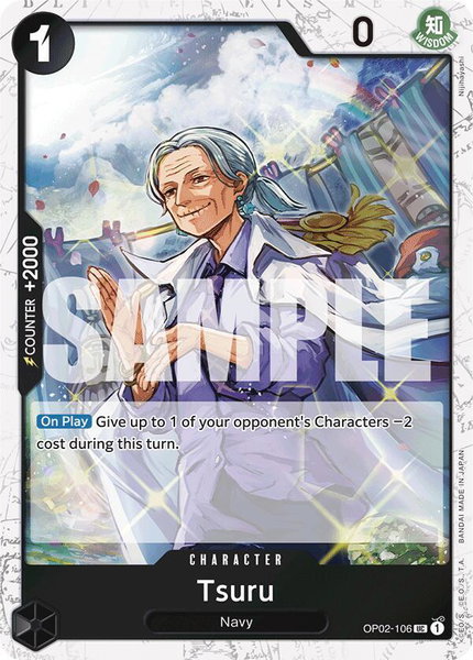 Tsuru (Jolly Roger Foil) - Premium Booster -The Best- One Piece trading card