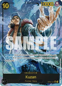 Kuzan (OP02-121) (Alternate Art) - Premium Booster -The Best- (PRB-01) #OP02-121 - Secret Rare One Piece Trading Card