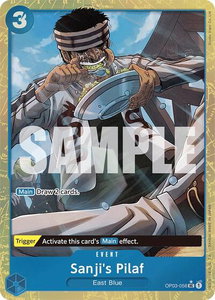 Sanji's Pilaf (Alternate Art) - Premium Booster -The Best- (PRB-01) #OP03-056 - Uncommon One Piece Trading Card