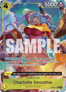 Charlotte Smoothie (Full Art) - Premium Booster -The Best- (PRB-01) #OP03-110 - Rare One Piece Trading Card