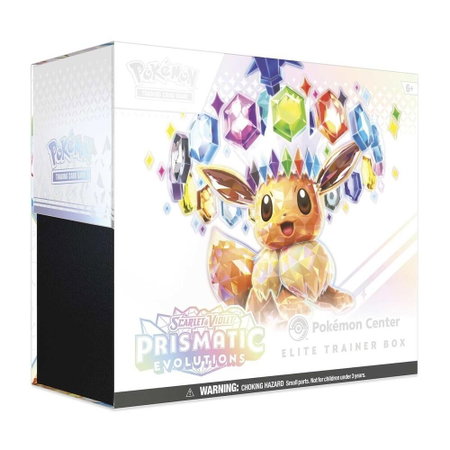 Prismatic Evolutions Pokemon Center Elite Trainer Box (Exclusive) - SV: Prismatic Evolutions Pokémon trading card
