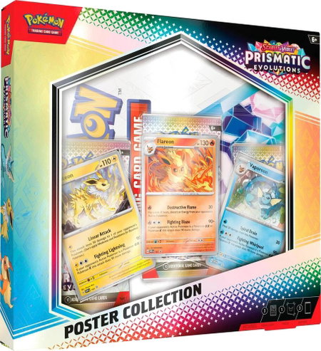Prismatic Evolutions Poster Collection - SV: Prismatic Evolutions Pokémon trading card