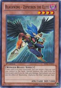 Blackwing - Zephyros the Elite - Battle Pack: Epic Dawn YuGiOh trading card