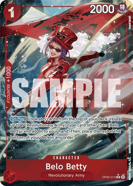 Belo Betty (Full Art) - Premium Booster -The Best- One Piece trading card