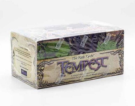 Tempest Tournament Pack Display - Tempest Magic: The Gathering trading card