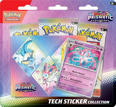 Prismatic Evolutions Tech Sticker Collection [Sylveon] - SV: Prismatic Evolutions Pokémon trading card
