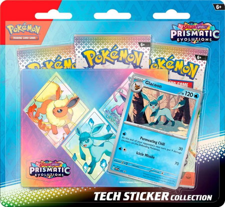 Prismatic Evolutions Tech Sticker Collection [Glaceon] - SV: Prismatic Evolutions Pokémon trading card