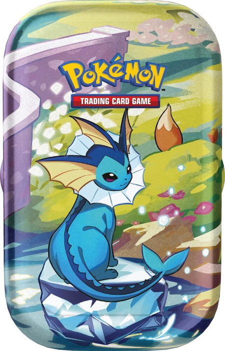Prismatic Evolutions Mini Tin [Vaporeon] - SV: Prismatic Evolutions Pokémon trading card