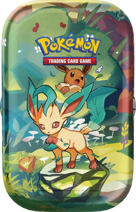 Prismatic Evolutions Mini Tin [Leafeon] - SV: Prismatic Evolutions Pokémon trading card