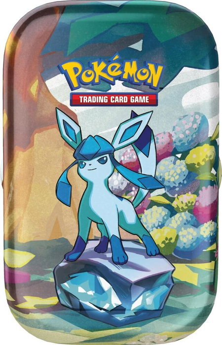 Prismatic Evolutions Mini Tin [Glaceon] - SV: Prismatic Evolutions Pokémon trading card