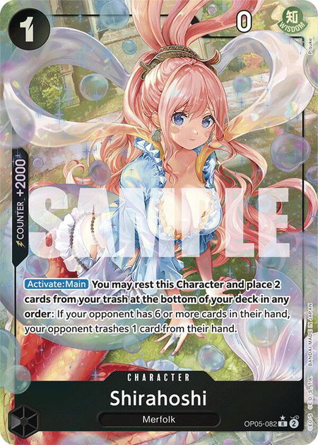 Shirahoshi (OP05-082) (Alternate Art) - Premium Booster -The Best- One Piece trading card