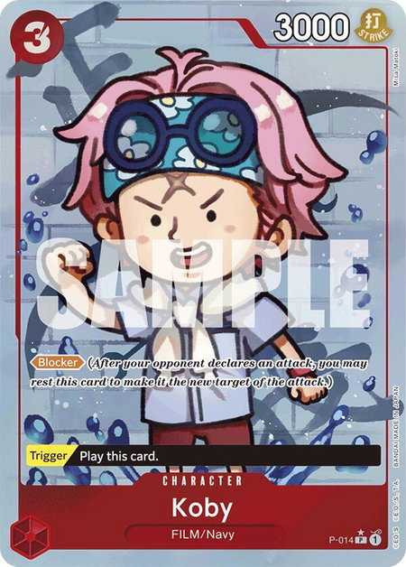 Koby (Full Art) - Premium Booster -The Best- One Piece trading card
