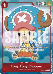 Tony Tony.Chopper (ST01-006) (Full Art) - Premium Booster -The Best- (PRB-01) #ST01-006 - Common One Piece Trading Card