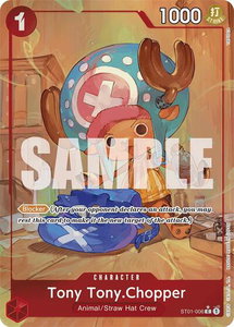 Tony Tony.Chopper (ST01-006) (Alternate Art) - Premium Booster -The Best- (PRB-01) #ST01-006 - Common One Piece Trading Card
