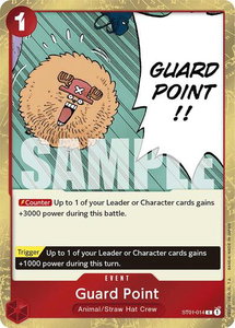 Guard Point (Jolly Roger Foil) - Premium Booster -The Best- (PRB-01) #ST01-014 - Common One Piece Trading Card