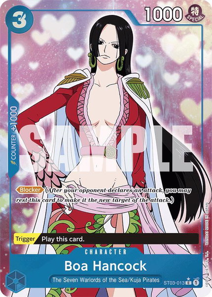 Boa Hancock (ST03-013) (Full Art) trading card from Premium Booster -The Best- Boa Hancock (ST03-013) (Full Art) - Premium Booster -The Best- One Piece trading card