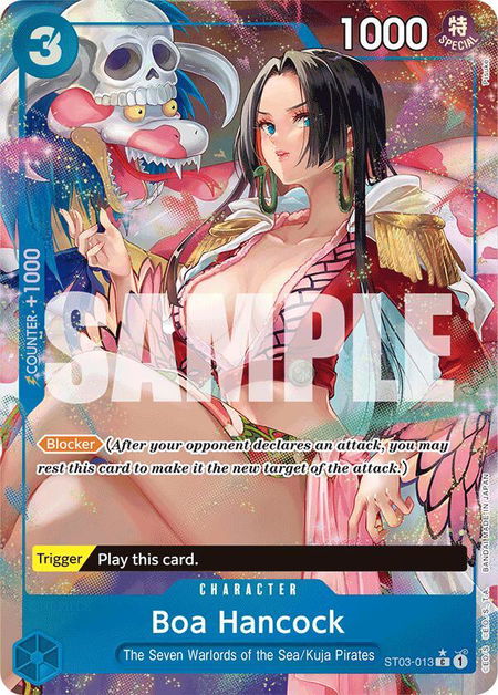 Boa Hancock (ST03-013) (Alternate Art) - Premium Booster -The Best- One Piece trading card