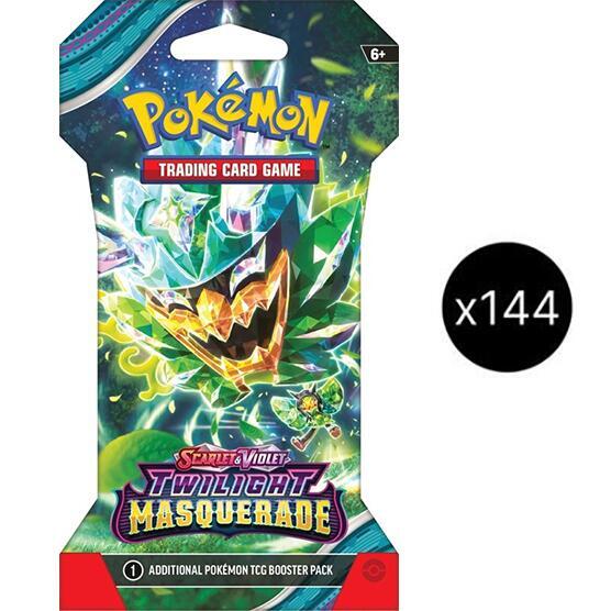Twilight Masquerade Sleeved Booster Pack Case - SV06: Twilight Masquerade Pokémon trading card