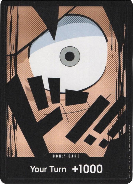 DON!! Card (Luffy) trading card from Premium Booster -The Best- DON!! Card (Luffy) - Premium Booster -The Best- One Piece trading card