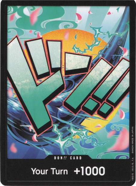 DON!! Card (Yamato) - Premium Booster -The Best- One Piece trading card