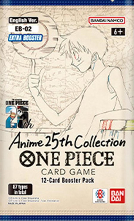Extra Booster: Anime 25th Collection Pack - Extra Booster: Anime 25th Collection One Piece trading card