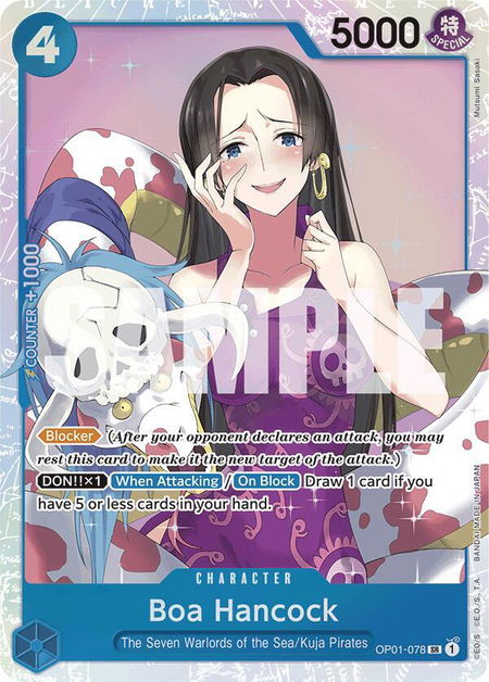 Boa Hancock (OP01-078) (Reprint) - Premium Booster -The Best- One Piece trading card