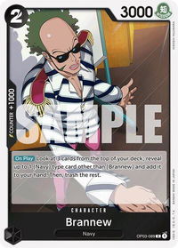 Brannew (Reprint) - Premium Booster -The Best- (PRB-01) #OP03-089 - Rare One Piece Trading Card