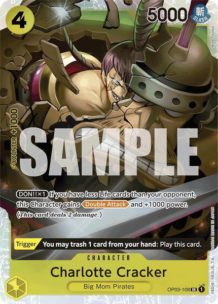 Charlotte Cracker (Reprint) trading card from Premium Booster -The Best- Charlotte Cracker (Reprint) - Premium Booster -The Best- One Piece trading card
