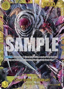 Charlotte Katakuri (Reprint) - Premium Booster -The Best- (PRB-01) #OP03-123 - Secret Rare One Piece Trading Card