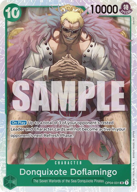 Donquixote Doflamingo (Reprint) - Premium Booster -The Best- One Piece trading card