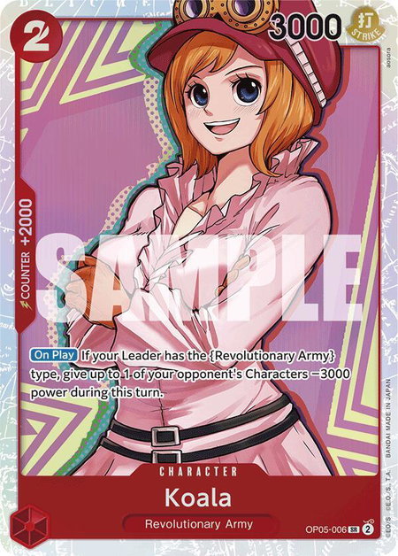 Koala (Reprint) - Premium Booster -The Best- One Piece trading card