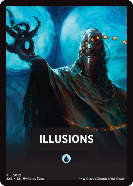 Illusions Theme Card trading card from Foundations Jumpstart Illusions Theme Card - Foundations Jumpstart Magic: The Gathering trading card