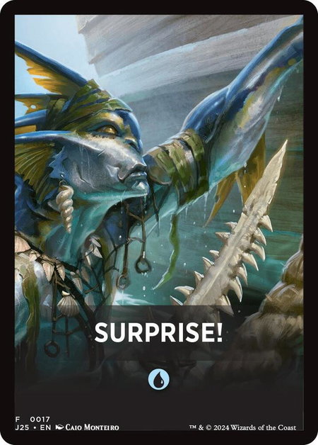 Surprise! Theme Card trading card from Foundations Jumpstart Surprise! Theme Card - Foundations Jumpstart Magic: The Gathering trading card