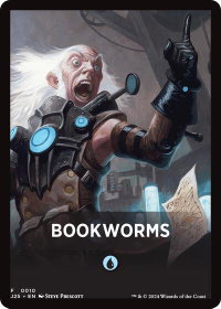 Bookworms Theme Card - Foundations Jumpstart (J25) #10 - Token Magic: The Gathering Trading Card