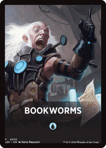 Bookworms Theme Card trading card from Foundations Jumpstart Bookworms Theme Card - Foundations Jumpstart Magic: The Gathering trading card