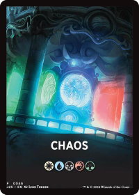 Chaos Theme Card - Foundations Jumpstart (J25) #46 - Token Magic: The Gathering Trading Card