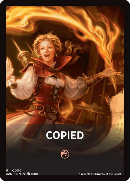 Copied Theme Card trading card from Foundations Jumpstart Copied Theme Card - Foundations Jumpstart Magic: The Gathering trading card