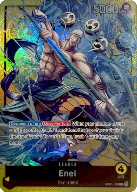 Enel (Sound Loader Vol. 2) - One Piece Promotion Cards One Piece trading card