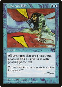 Time and Tide - Visions (VIS) #46 - Uncommon Magic: The Gathering Trading Card