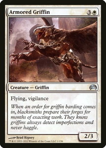 Armored Griffin - Planechase 2012 (PC2) #1 - Uncommon Magic: The Gathering Trading Card