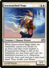 Auratouched Mage - Planechase 2012 (PC2) #3 - Uncommon Magic: The Gathering Trading Card